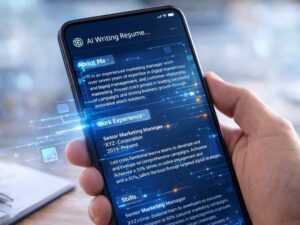 AI Se Resume Banakar Paise Kaise Kamaye ChatGPT ki madad se resume ke liye professional content likhne ka concept