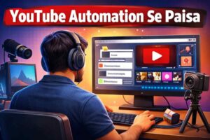 youtube automation se paise kaise kamaye without face AI video creation