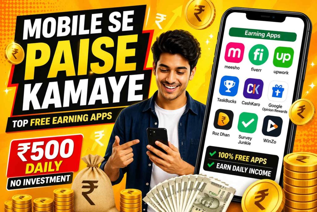 safe vs fake earning apps mobile user warning